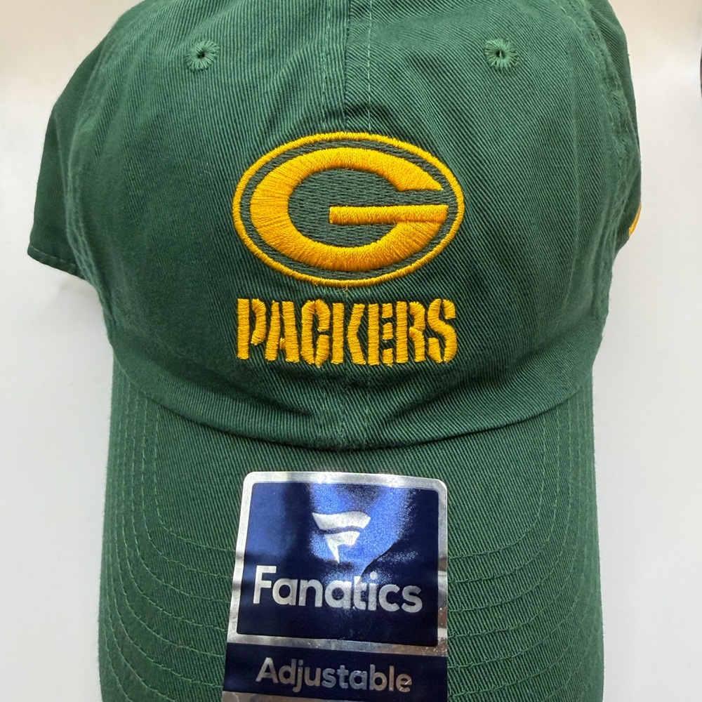 Green Packers Fanatics Adjustable Cap - OSFM | New with tags | Adjustable